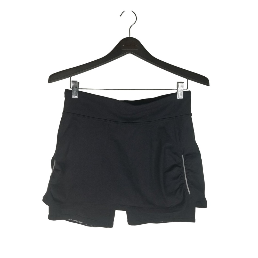 Athleta‎ midi skirt with bike shorts under Size M (30) Black